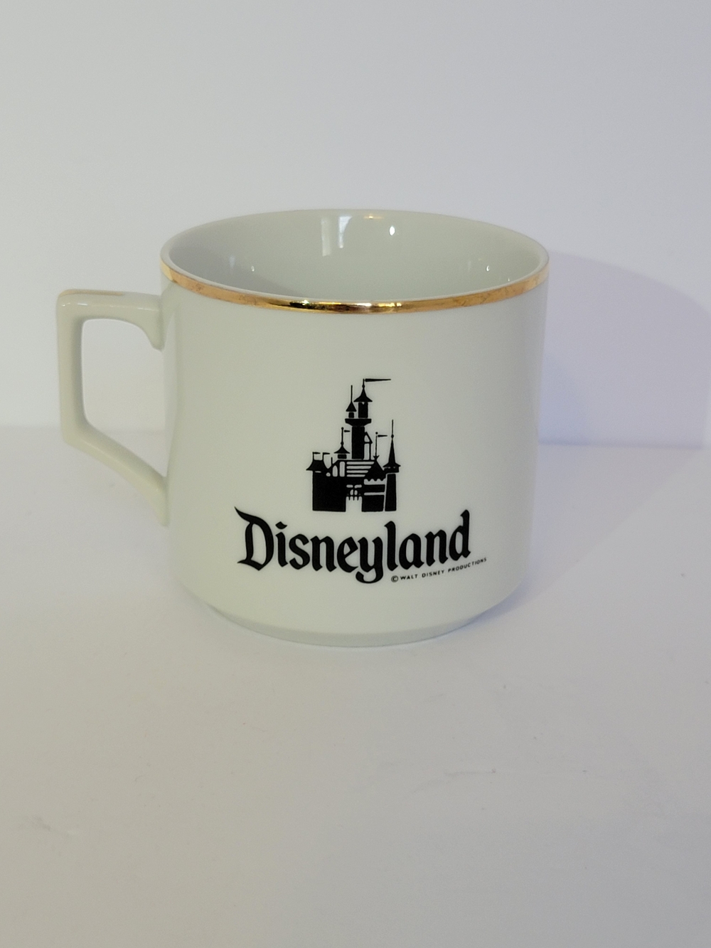 Disney White and Gold Rim Ceramic Mug - Picture 1 of 4